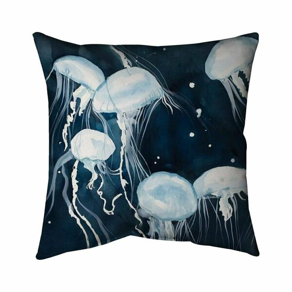 Fondo 26 x 26 in. Medusa-Double Sided Print Indoor Pillow FO2796251